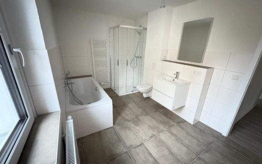 Erstbezug nach Sanierung! 2 Zimmer Wohnung mit Badewanne, Dusche und Balkon!